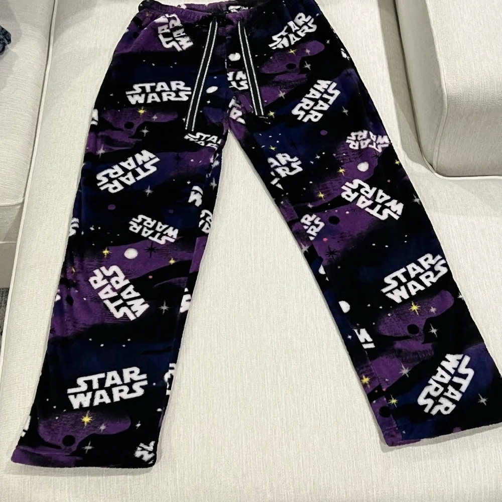 Star Wars Purple Pajama Pants - Picture 1 of 3